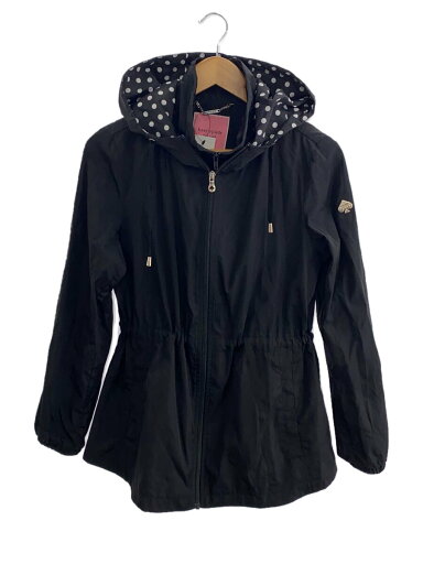 【中古】kate spade new york◆マウンテンパーカー/XS/ポリエステル/BLK【レディースウェア】 【中古】kate spade new york◆マウンテンパーカー/XS/ポリエステル/BLK【レディースウェア】