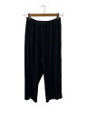 【中古】PLEATS PLEASE ISSEY MIYAKE◆ボトム/3/ポリエステル/BLK/PP01-JF413【レディースウェア】