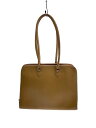 【中古】FURLA◆トートバッグ/レザー/CML【バッグ】