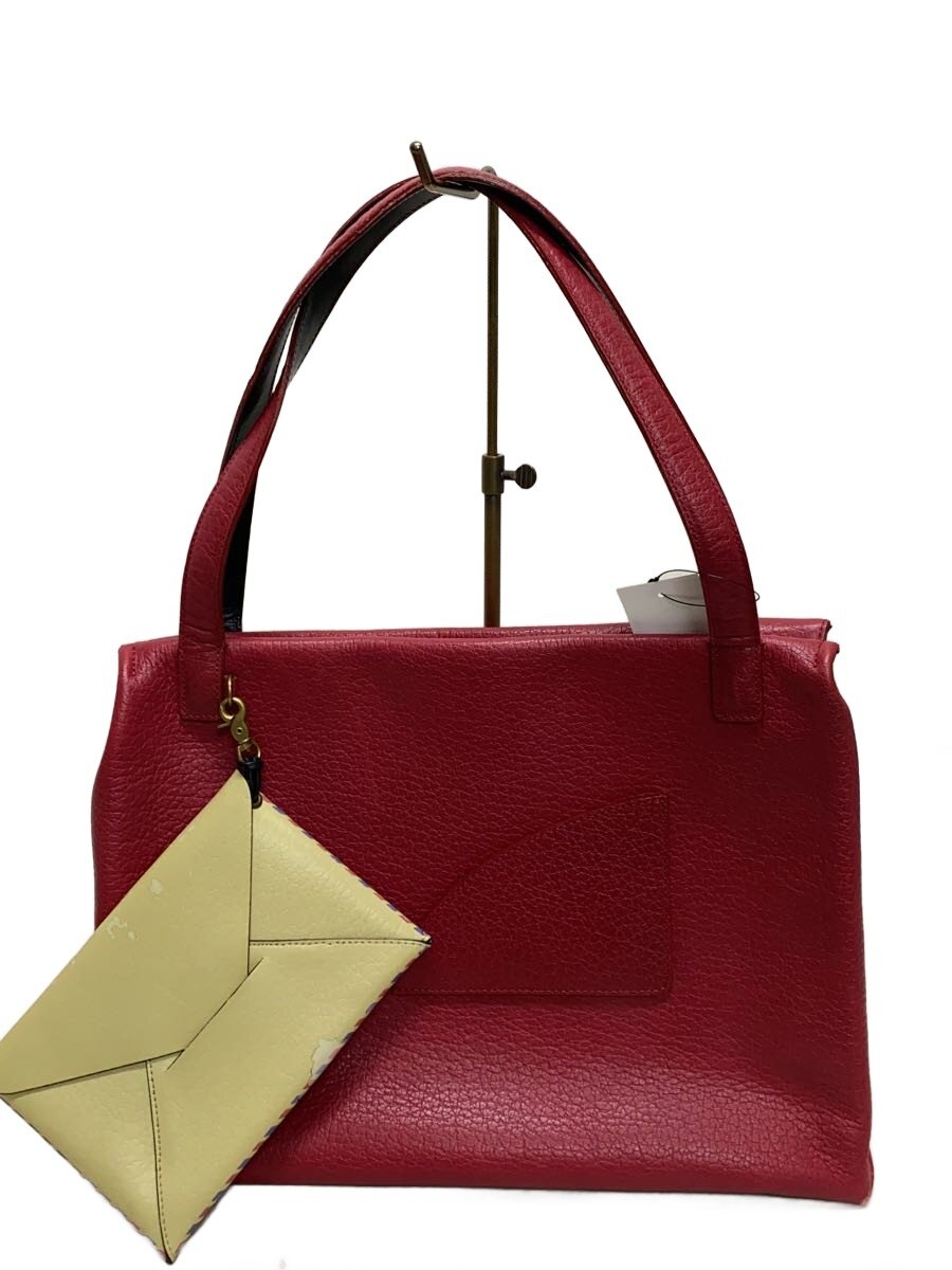 ☆新品（展示品） ポールスミス トートバッグ レザー 赤 レッド マルチ 