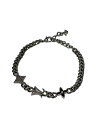 【中古】LOUIS VUITTON◆モノグラム ロウ/ブレスレット/SILVER/シルバー/メンズ/M1407A【服飾雑貨他】