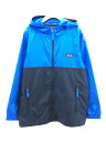 【中古】patagonia◆キッズ衣料/S/ナイロン/BLU【キッズ】