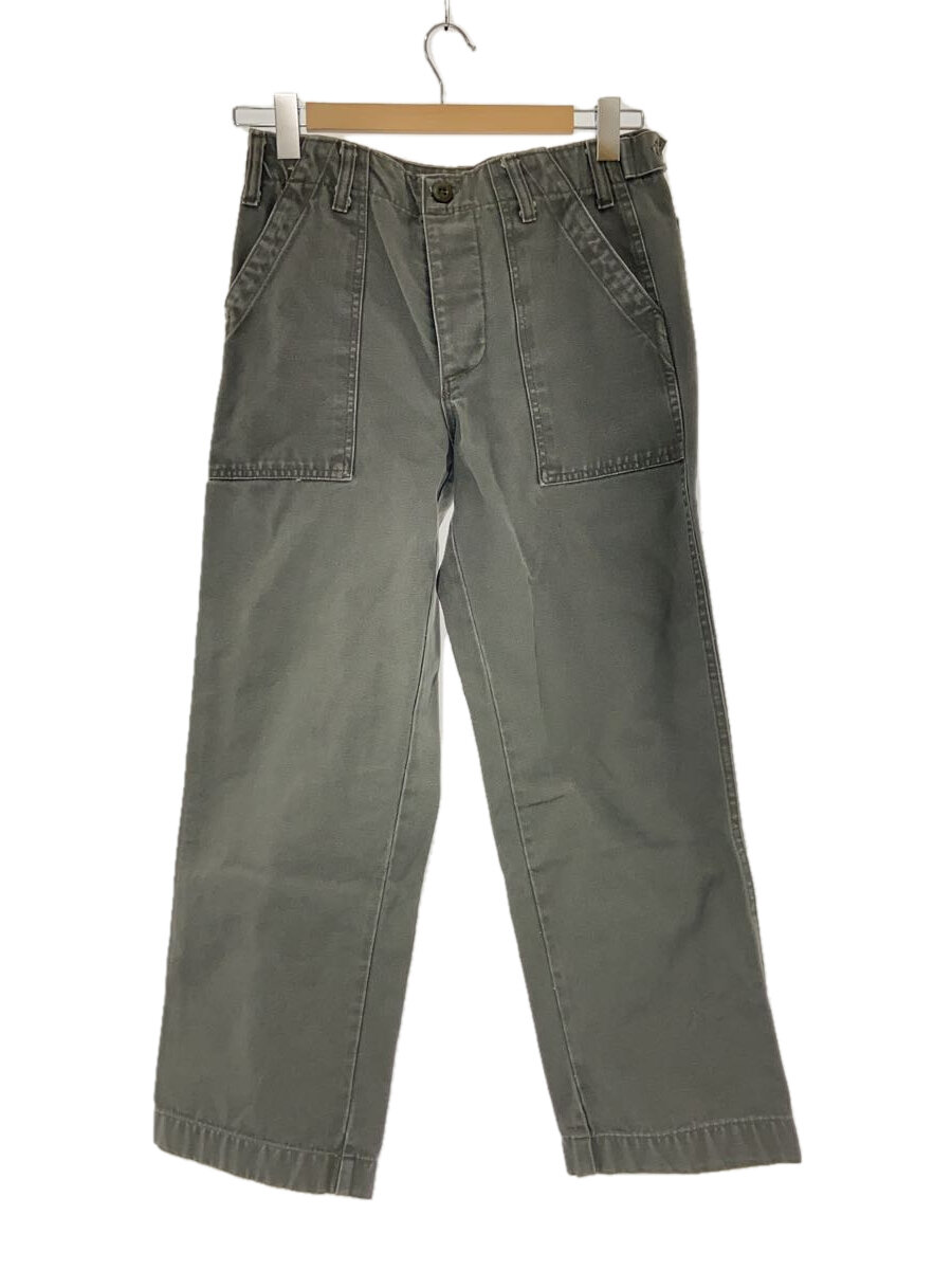 【中古】GUNG HO◆ストレートパンツ/--/コットン/KHK【メンズウェア】