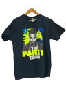 【中古】GILDAN◆CRISS BROWN/THE PARTY TOUR 50CENT/Tシャツ/L/コットン/NVY/プリント【メンズウェア】(4)