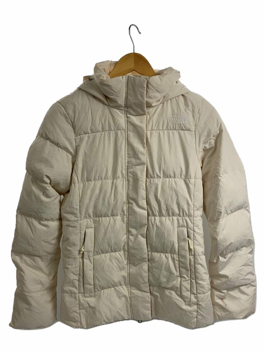 【中古】THE NORTH FACE◆ダウンジャケット/S//WHT/NF0A4R33【レディースウェア】