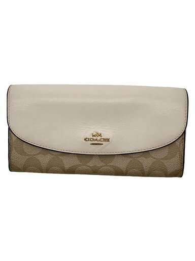 【中古】COACH◆長財布/--/BEG/レディース【服飾雑貨他】 【中古】COACH◆長財布/--/BEG/レディース【服飾雑貨他】