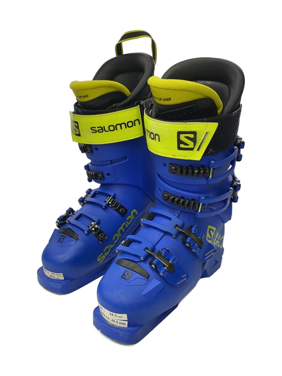 【中古】salomon◆RACE 110/スキーブーツ/24.5cm/BLU//【スポーツ】