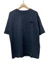 yÁzBATONERVc/3/NVY/BN-20SM-040/TWIST HIGH GAUGE TERRY POCKET T|SHIRTyYEFAz