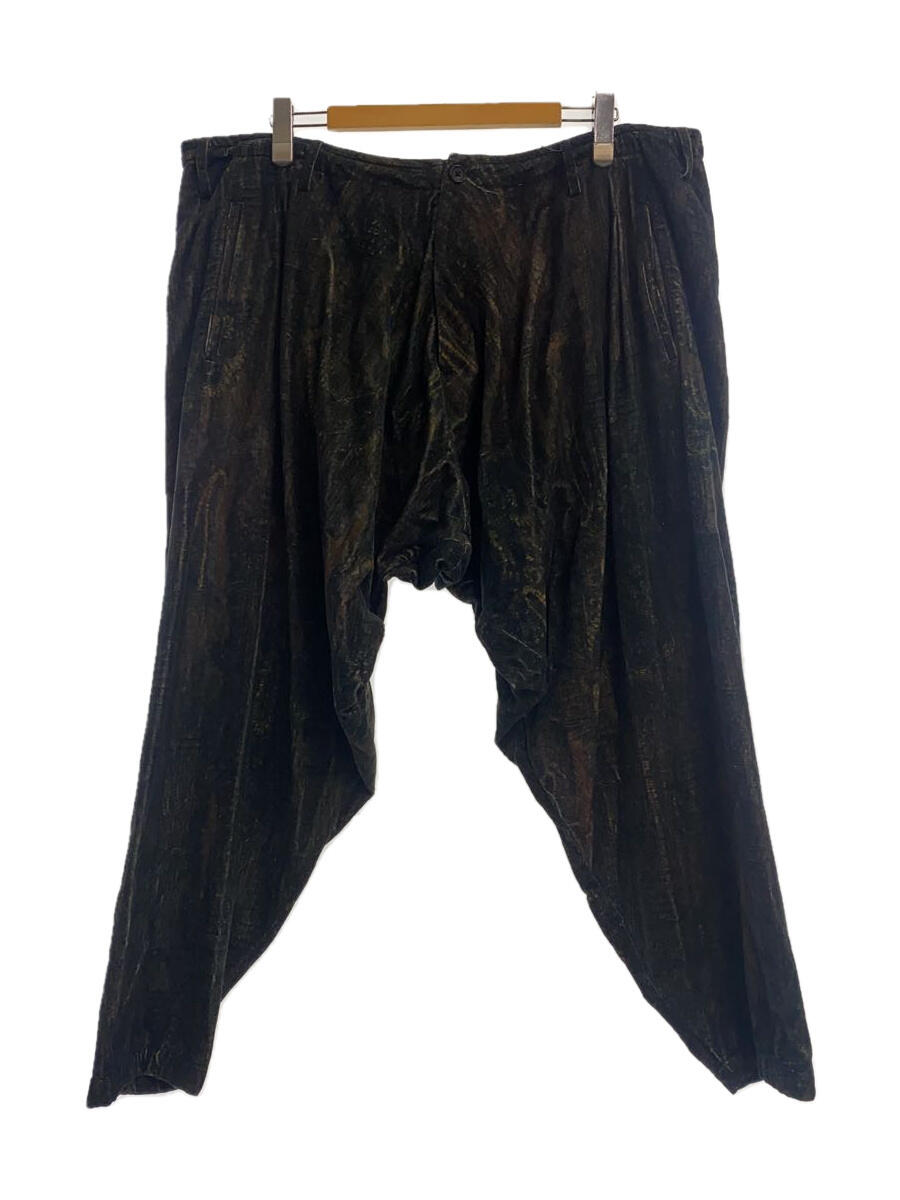 šyohji yamamoto POUR HOMME23AW ETHNIC PRINT DRAPE PANTS/ܥȥ/1/åȥ/GRN/HJ-P59-32//ڥ󥺥