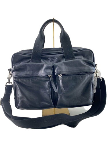 【中古】COACH◆ブリーフケース/--/BLK/無地/70859【バッグ】 【中古】COACH◆ブリーフケース/--/BLK/無地/70859【バッグ】