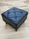 【中古】karimoku60◆オットマン/スタンダードブラック/BLK【家具】