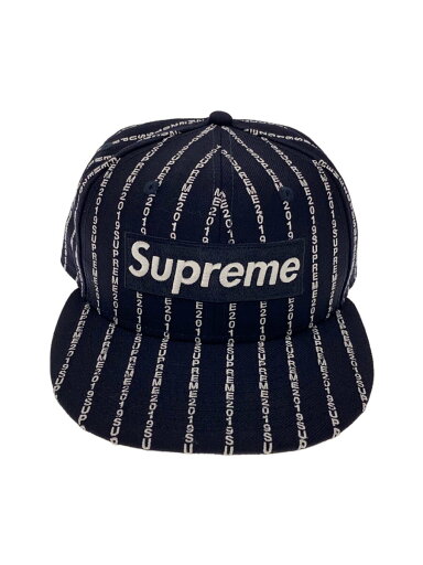 【中古】Supreme◆19SS/Text Stripe New Era/ベースボールキャップ/7 1/4/NVY/ストライプ【服飾雑貨他】 【中古】Supreme◆19SS/Text Stripe New Era/ベースボールキャップ/7 1/4/NVY/ストライプ【服飾雑貨他】