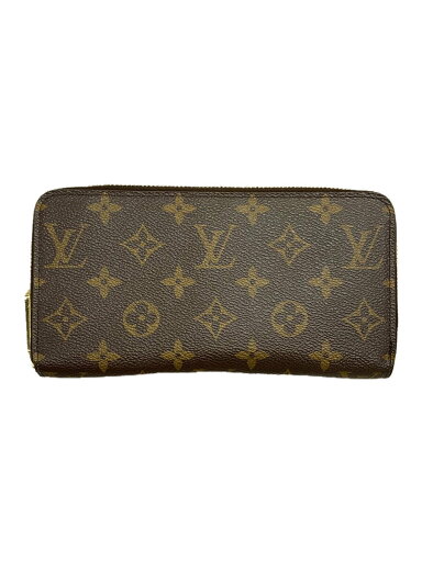 【中古】LOUIS VUITTON◆2)ジッピー・ウォレット_モノグラム・キャンバス_BRW_ブラウン/PVC/BRW/レディース【服飾雑貨他】 【中古】LOUIS VUITTON◆2)ジッピー・ウォレット_モノグラム・キャンバス_BRW_ブラウン/PVC/BRW/レディース【服飾雑貨他】