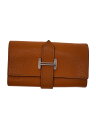 【中古】HERMES◆キーケース/レザー/ORN/無地/レディース【服飾雑貨他】