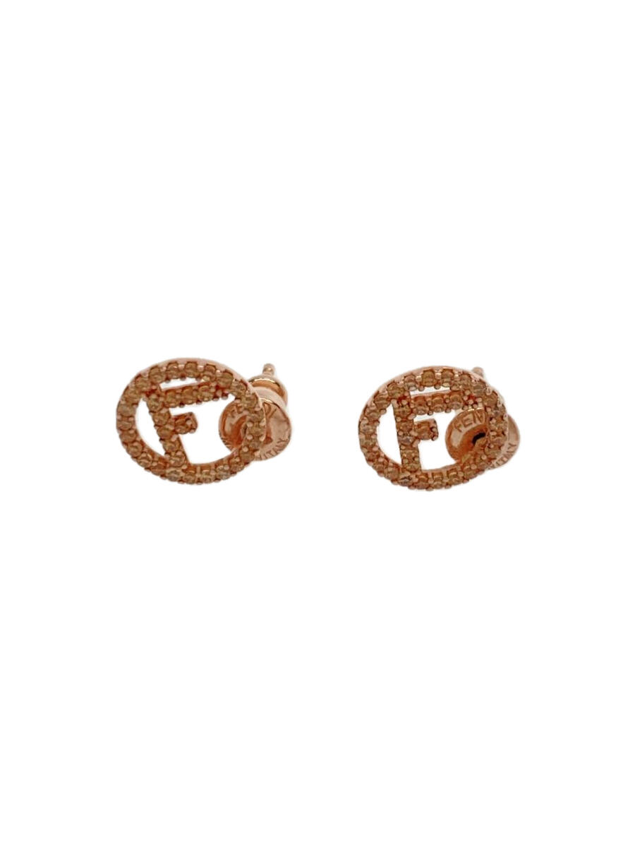 【中古】FENDI◆ピアス/--/GLD/レディ