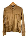 【中古】GUCCI◆ポロシャツ/L/コットン/BRW/無地【レディースウェア】(4)