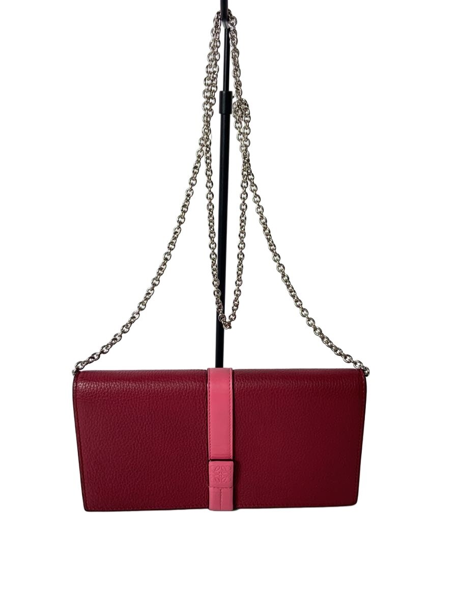 LOEWE ロエベ チェーンウォレット ピンクパープル ゴールドチェーン 箱付き 楽天市場】チェーン ウォレット（ブランドロエベ）（バッグ・小物