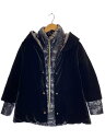 【中古】HERNO◆ダウン/リバーシブル/セット/ジャケット/40/ナイロン/BLK/PI0969D//【レディースウェア】