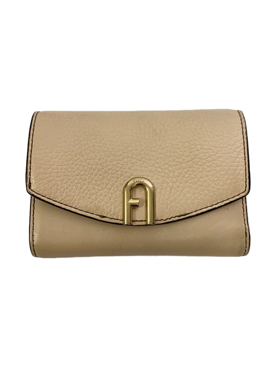 【中古】FURLA◆3つ折り財布/--/レデ�