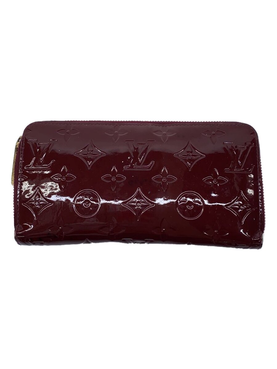 【中古】LOUIS VUITTON◆ジッピー・ウォレット_モノグラム・ヴェルニ_BRD/エナメル/BRD/レディース【服飾雑貨他】