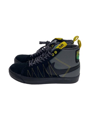【中古】NIKE◆BLAZER MID PRM_ブレザーミッド プレミアム/24.5cm/BLK【シューズ】 【中古】NIKE◆BLAZER MID PRM_ブレザーミッド プレミアム/24.5cm/BLK【シューズ】