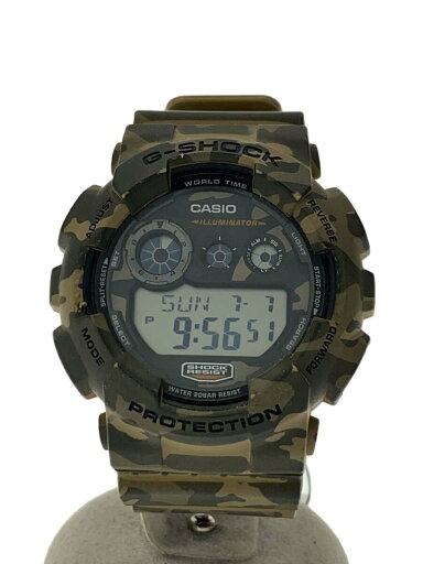 【中古】CASIO◆G-SHOCK/GD-120CM-5JR/腕時計/デジタル/ラバー/カモフラ/カーキ//【服飾雑貨他】 【中古】CASIO◆G-SHOCK/GD-120CM-5JR/腕時計/デジタル/ラバー/カモフラ/カーキ//【服飾雑貨他】