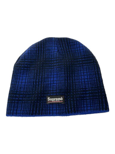 【中古】Supreme◆ビーニーキャップ/ニットキャップ/アクリル/NVY/チェック/メンズ【服飾雑貨他】 【中古】Supreme◆ビーニーキャップ/ニットキャップ/アクリル/NVY/チェック/メンズ【服飾雑貨他】
