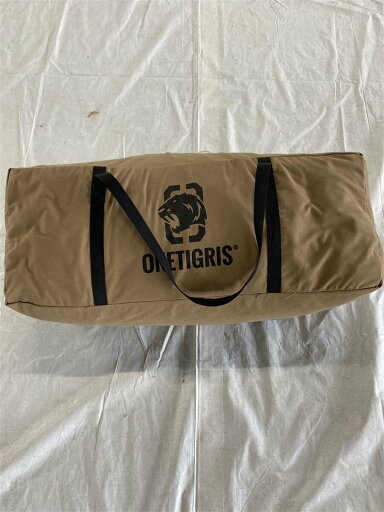 【中古】ONETIGRIS◆テント/Aフレーム/CE-BHS06-TC/ソロホームステッドTC/専用グランドシート付き【スポーツ】 【中古】ONETIGRIS◆テント/Aフレーム/CE-BHS06-TC/ソロホームステッドTC/専用グランドシート付き【スポーツ】