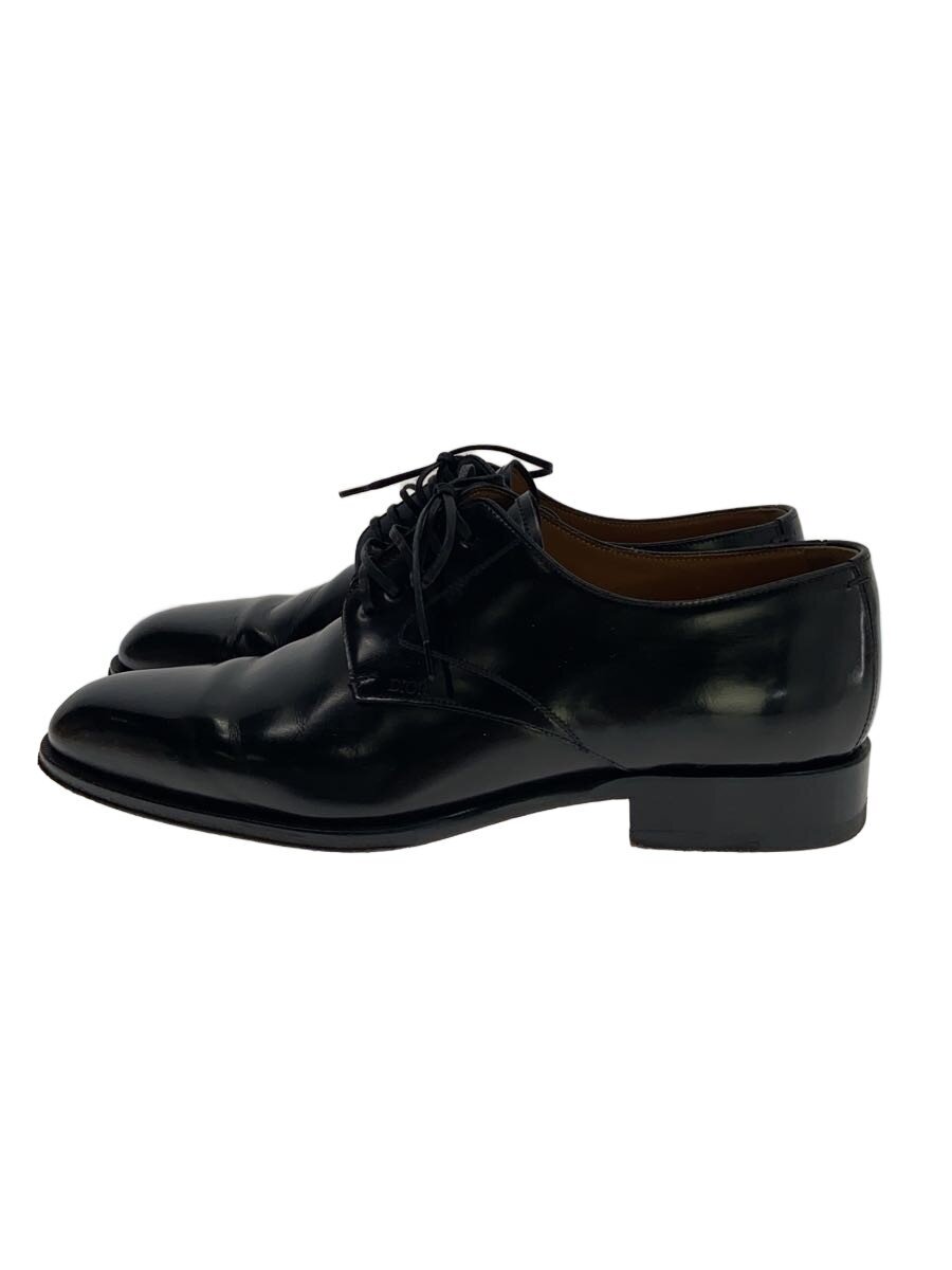 【中古】Christian Dior◆ドレスシューズ/40/ブラック/レザー/タイムレスダービー//【シューズ】