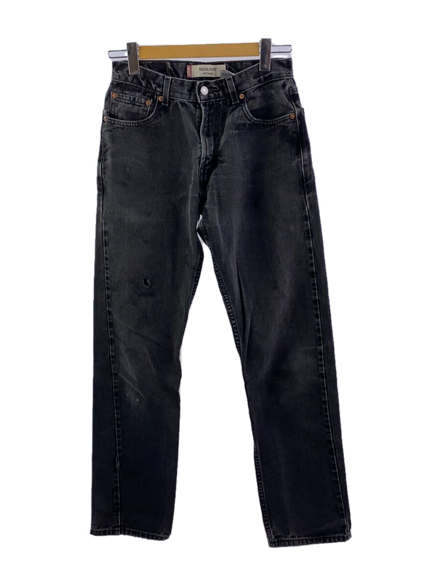【中古】Levi’s◆ボトム/30/コットン/BLK【メンズウェア】