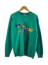 【中古】Disney VINTAGE◆Disney VINTAGE/スウェット/グリーン【メンズウェア】(4)
