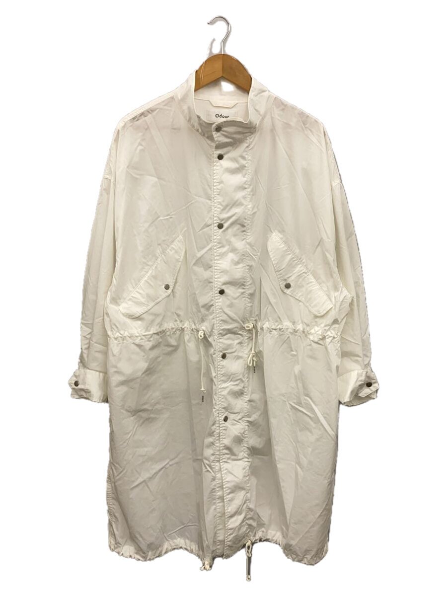 Rakuten - 【中古】Odour/コート/FREE/コットン/WHT/無地/OD-JK2405//【レディースウェア】