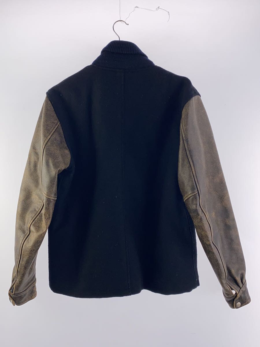 【中古】Indian Motorcycle◆スタジャン/40/コットン/BLK【メンズウェア】