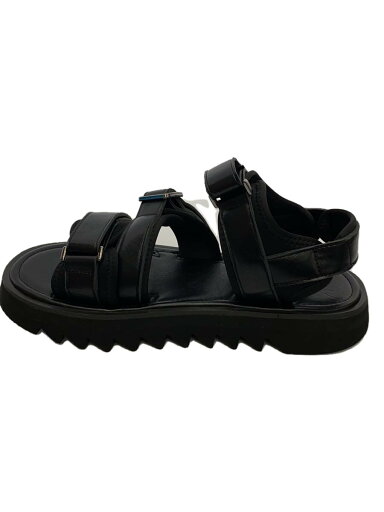 【中古】WYM LIDNM◆サンダル/--/BLK【シューズ】 【中古】WYM LIDNM◆サンダル/--/BLK【シューズ】