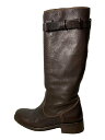 【中古】MOSCHINO CHEAP & CHIC◆ロングブーツ/36.5/BRW/牛革【シューズ】