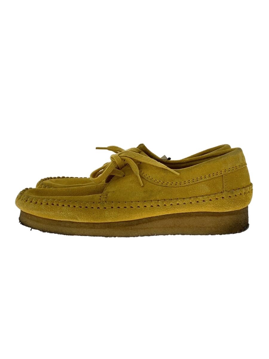 【ブランド】Clarks 【ブランドカナ】クラークス 【型番】 【程度】B 【サイズ】26．5cm 【メインカラー】イエロー 【素材・生地】 【キーワード】　　 2026/01/26 セカンドストリート自由が丘店【3519】【中古】Clarks◆ワラビー/モカシンシューズ/26.5cm ブランド Clarks 型番 カラー イエロー 柄 素材・生地 >色・素材について サイズ 26．5cm>サイズ表示について 実寸（cm） 【スニーカー】 ソールの高さ：2.5 / ソール全長：28.5 【その他】 その他サイズ：/ 商品は　セカンドストリート自由が丘店の店頭にて販売しております。商品に関するお問合わせは、お電話(TEL:03-5731-0117)にて、問合わせ番号：2335192515307をお伝えください。 配送方法やお支払い方法に関するお問い合わせは、サポートセンターまでご連絡をお願いします。 ※お電話の対応は営業時間内のみとなります。お問い合わせフォームでお問い合わせの際はご注文番号をご記入下さい この商品に関する出品店舗からのコメント 【型 番】【商品名】ワラビー/モカシンシューズ/26.5cm/YLW■状態B目立ったキズや汚れは御座いませんがあくまで中古品となりますので、ご理解の上、ご検討をお願い致します。店頭でも同時販売を行っているため、商品説明に記載の無い汚れやダメージが生じる場合がございます。状態について等ご不明な点、ご質問はお気軽に当店までお問合せ下さいませ。