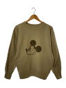【中古】Champion◆スウェット/L/コットン/KHK/プリント/CWSU023【レディースウェア】