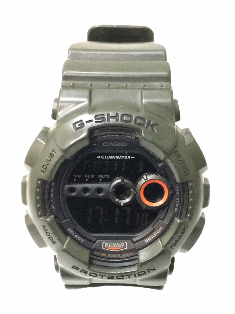 【中古】CASIO◆クォーツ腕時計・G-SHOCK/デジタル/BLK//【服飾雑貨他】