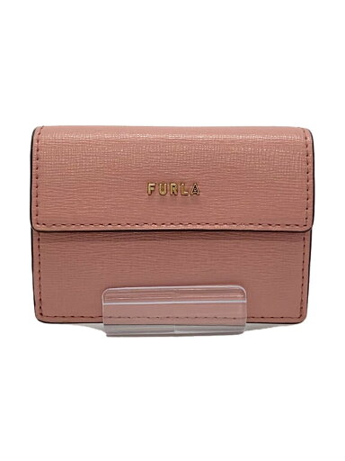 【中古】FURLA◆3つ折り財布/--/PNK/無地/レディース【服飾雑貨他】 【中古】FURLA◆3つ折り財布/--/PNK/無地/レディース【服飾雑貨他】