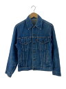 【中古】Levi’s◆Gジャン/38/デニム/IDG/無地【メンズウェア】