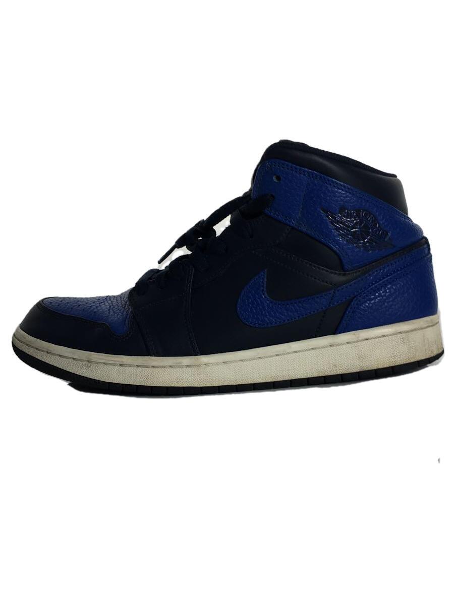 【中古】NIKE◆AIR JORDAN 1 MID/エアジョ