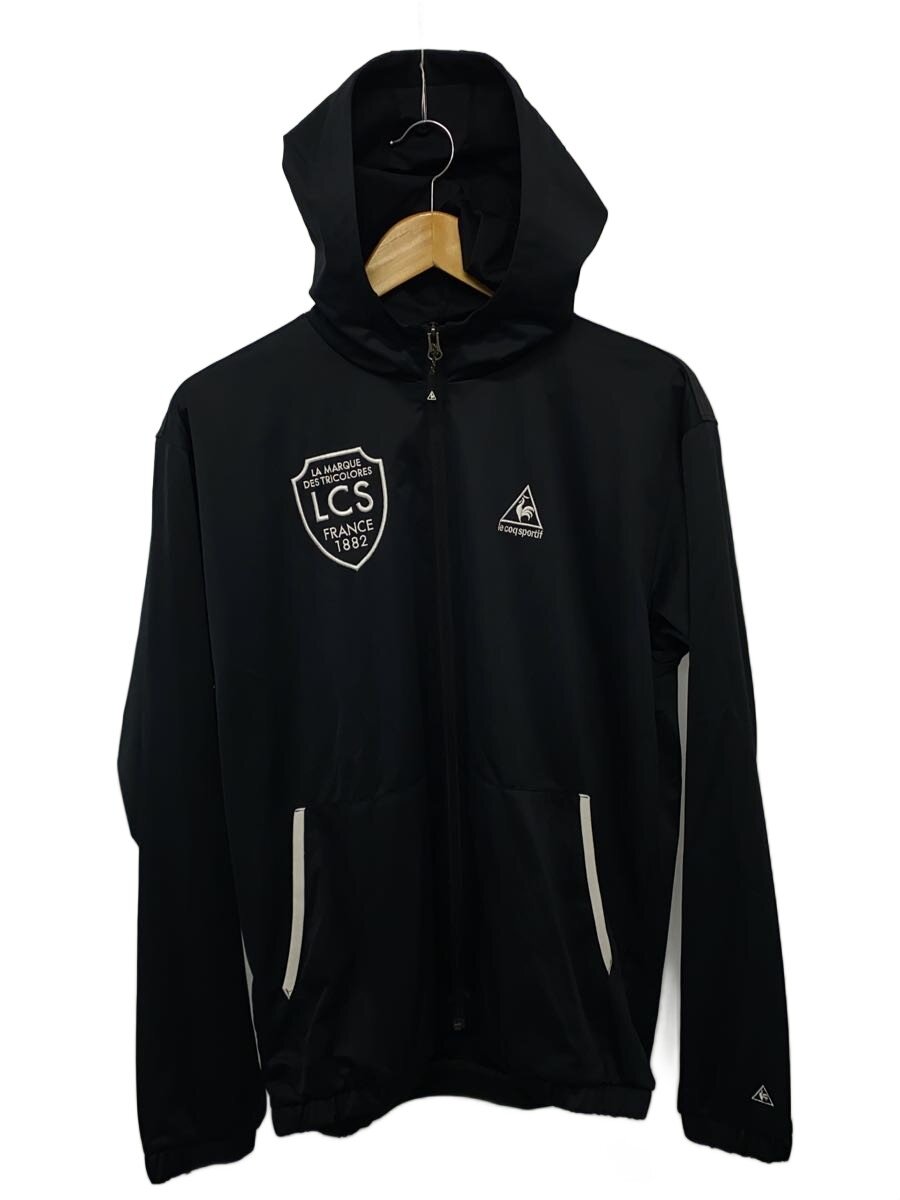 【中古】le coq sportif◆スポーツウェアー/LL/BLK/ゴルフジャケット///【スポーツ】