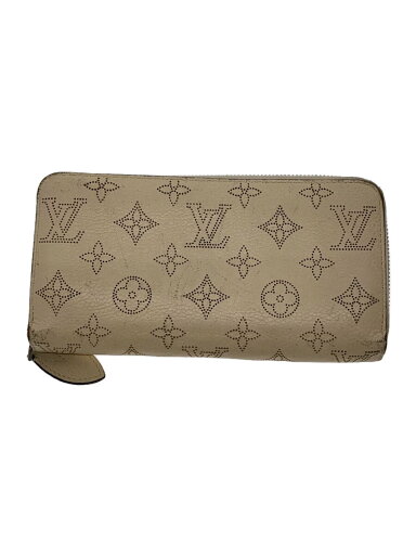 【中古】LOUIS VUITTON◆ジッピー・ウォレット_マヒナ_WHT/牛革/WHT/レディース【服飾雑貨他】 【中古】LOUIS VUITTON◆ジッピー・ウォレット_マヒナ_WHT/牛革/WHT/レディース【服飾雑貨他】