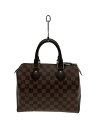 【中古】LOUIS VUITTON◆スピーディ25_ダミエ・エベヌ_BRW/PVC/BRW【バッグ】