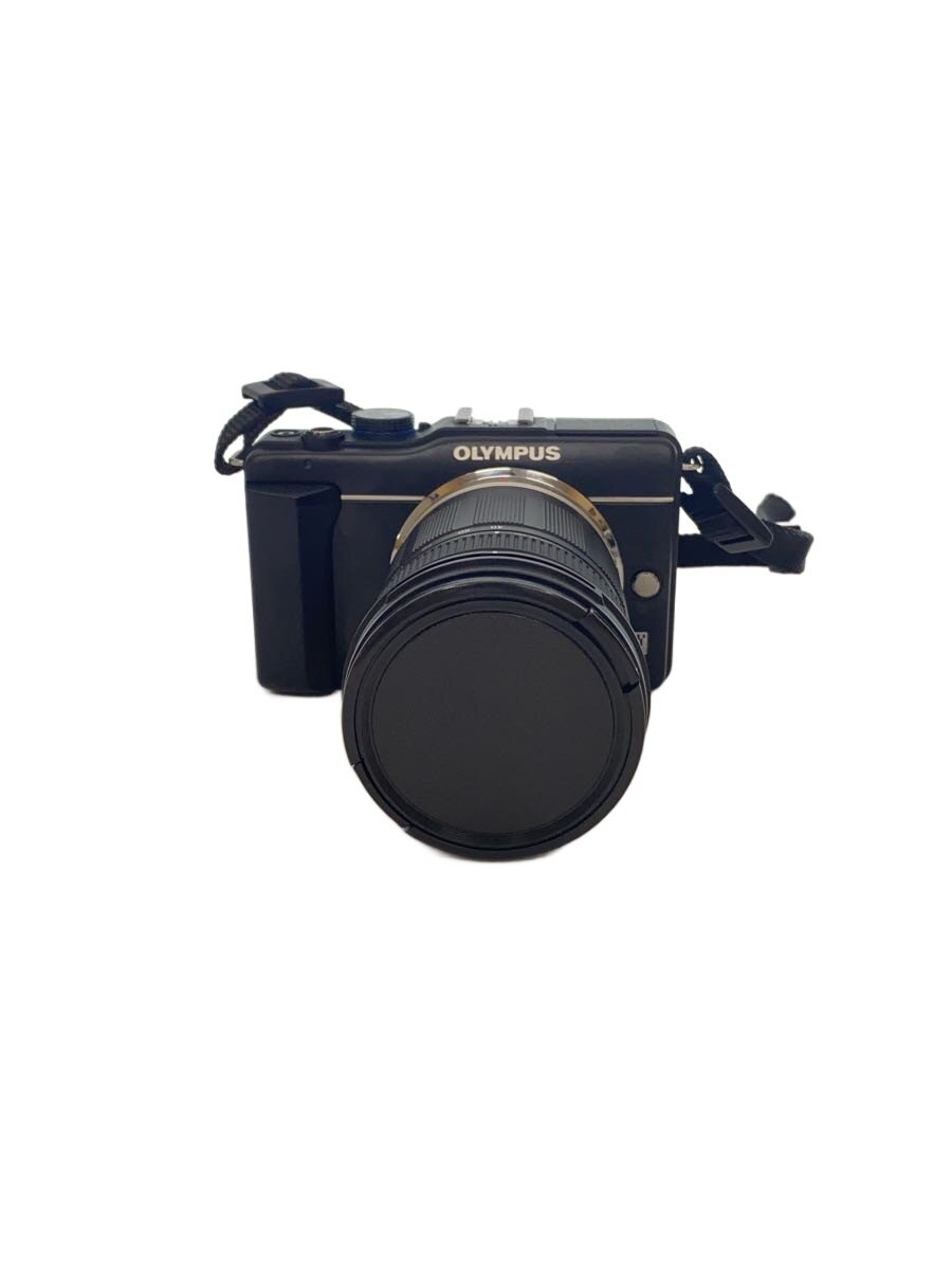 【中古】OM SYSTEM(OLYMPUS)◆デジタル一眼カメラ オリンパス・ペン Lite E-PL1s ダブルズームキット [ブラック]//【カメラ】