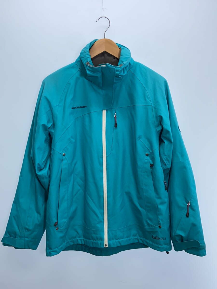 【中古】MAMMUT◆マウンテンパーカー/L/ポリエステル/BLU/1010-09020【レディースウェア】