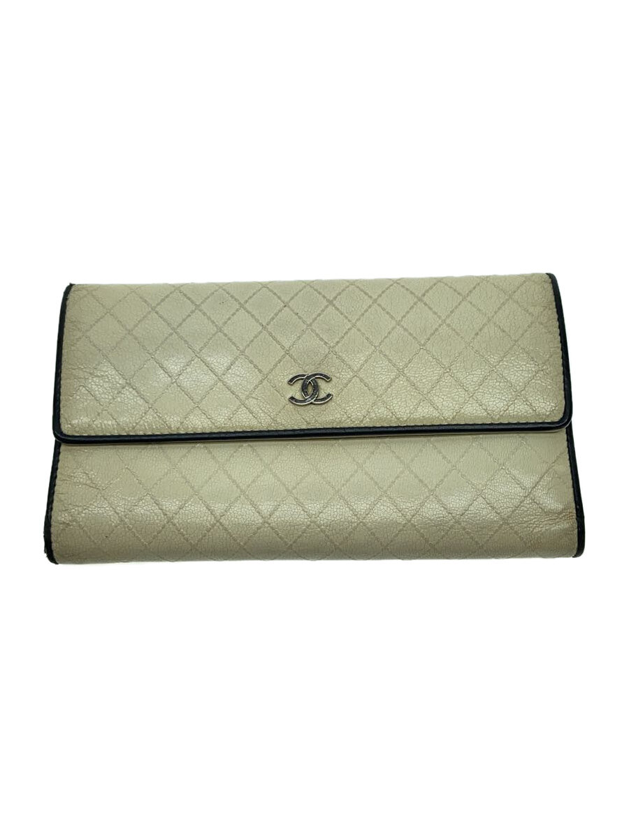 【中古】CHANEL◆2つ折り財布/--/CRM/レディース【服飾雑貨他】