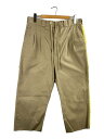 【中古】TAKAHIROMIYASHITA TheSoloist.◆side tape work pant/ボトム/46/コットン/BEG/無地/sp.00011SS23【メンズウェア】
