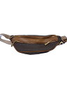 【中古】MICHAEL KORS◆ウエストバッグ/PVC/BRW/総柄/35T9GY9N8B【バッグ】