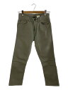 【中古】Levi’s◆バレンシア製/ボタン裏555/Big E/復刻/ピケパンツ/ボトム/29/コットン/KHK【メンズウェア】